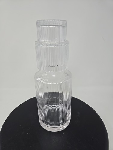 New bedside carafe with glass - new,