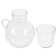 1 Set of Bedside Carafe Glass