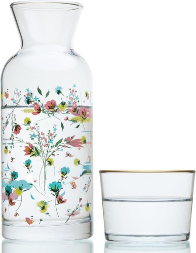 Bedside water carafe - water, and