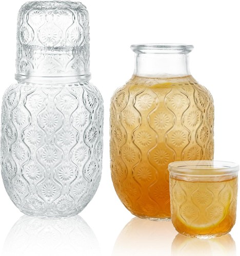 Set bedside water carafe and - set,