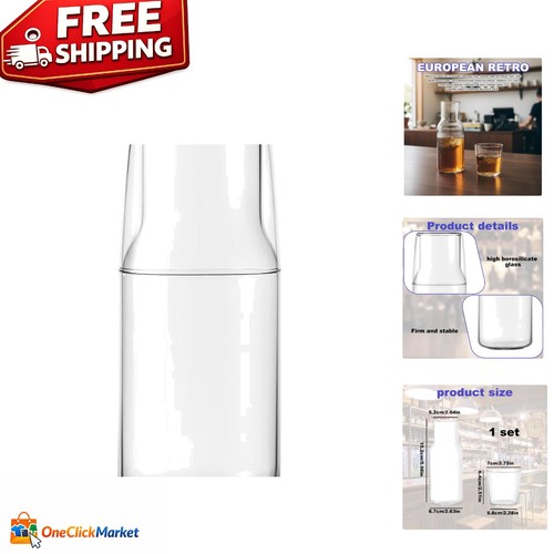 Sleek transparent bedside - transparent,