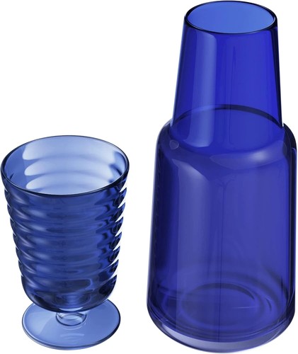 Bedside water carafe with - carafe,