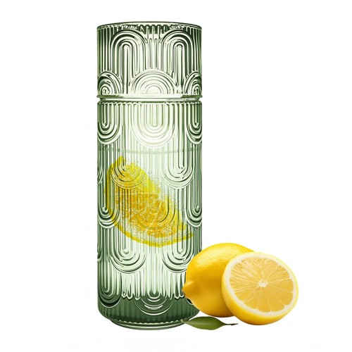 Bedside water carafe and glass - water,