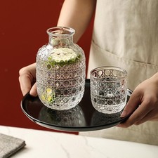 Bedside Water Carafe and Glass