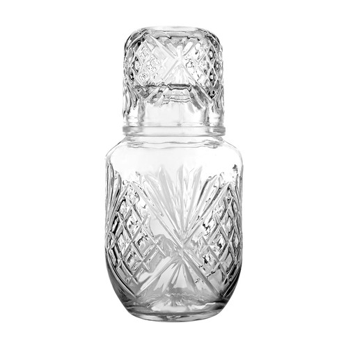 Bedside water carafe - carafe, glass