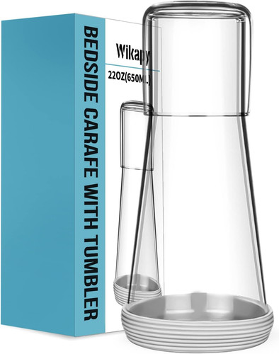 Bedside night water carafe - bedside, set