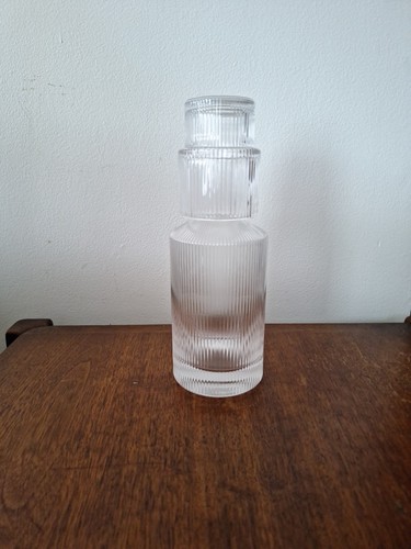 Bedside carafe with glass - carafe,