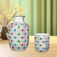 Bedside Water Carafe and Glass