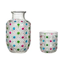 Bedside Water Carafe and Glass