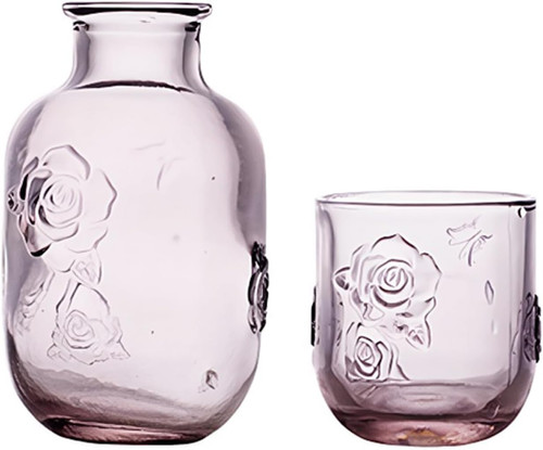 Bedside water carafe with - bedside,