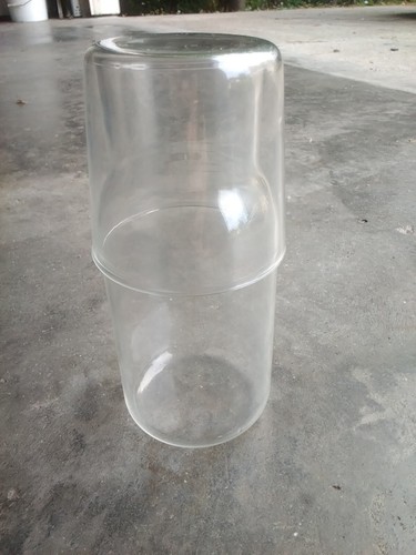 Bedside glass water carafe set - bedside,