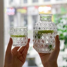 Bedside Water Carafe and Glass