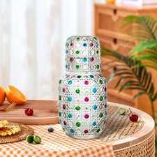 Bedside Water Carafe and Glass